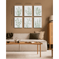 thumbnail image 5 of Botanical Eucalyptus Canvas Wall Art 12x16in6pcs Framed Light Green Botanical Art Large Boho Plant Wall Decor for Bedroom Minimalist Prints for Living Room, 5 of 6