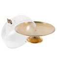 thumbnail image 3 of Cake Rack with Dome Shaped Wedding Dessert Tray, High Cake Display Stand 12 Inches, 3 of 5