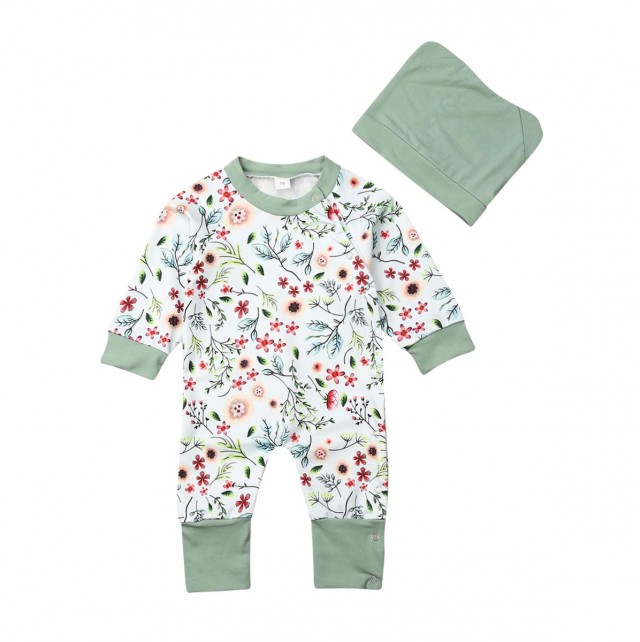 Baby Girl My First Easter Romper Newborn Girl Strip Bodysuits Rabbit Onesies Long Sleeves Jumpsuits Hat