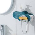 thumbnail image 2 of Wall-mounted Hair Dryer Rack, Hair Dryer Holder Rack Hair Dryer Holders, Optimal Bathroom Shelf For Curling Iron, Straightener And Hair Dryer, 2 of 5