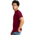 thumbnail image 3 of Hanes Beefy-T Unisex Short Sleeve T-Shirt Cardinal S, 3 of 6