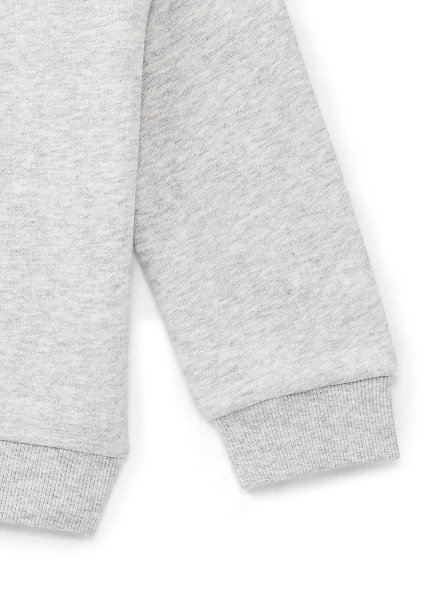 Wonder Nation Toddler Boys' Fleece Sweatshirt with Long Sleeves, Sizes 18M-5T