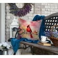 thumbnail image 4 of Cardinal Throw Pillow 18 in x 18 in, 4 of 5