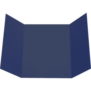 LUXPaper A7 Gatefold Invitation, 5 x 7, Navy Blue, 50 Pack