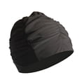 thumbnail image 1 of maskred Breathable And Soft Swim Pool Cap - Fashionable And Hat Wide Application Swim Pool Hat black 1 Pc, 1 of 6