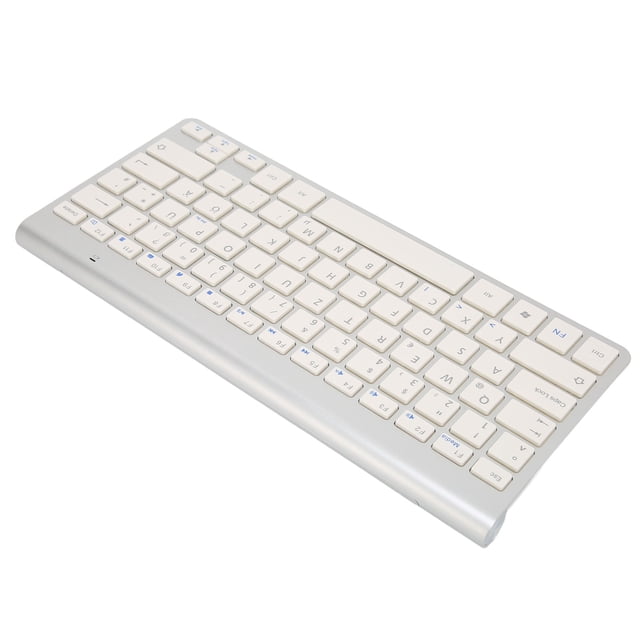 Stylish Portable 2.4g Bilingual Keyboard for Desktops Laptops Tablets