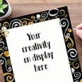 thumbnail image 4 of Gold & Silver Swirls Letterhead Laser & Inkjet Printer Paper, 100 Sheet Pack, 4 of 5