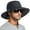 Black, variant on Sun Hats for Men Women Wide Brim Bucket Hat UPF 50+ Outdoor Beach Hiking Fishing Hat