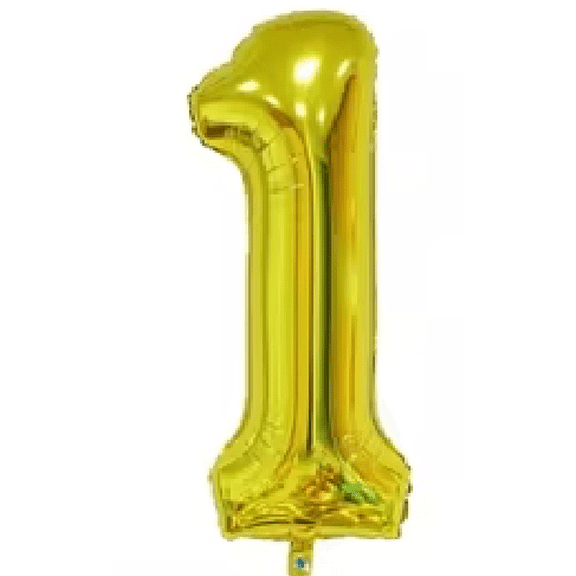 Golden Number Balloon Foil Balloon F07M1-78-1