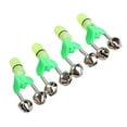 thumbnail image 3 of 4PCS LED Fishing Rod Bite Alarm Red Light Twin Bells Clip Alerter, 3 of 6