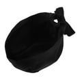 thumbnail image 3 of HERFIER Fashion Chefs Hat Kitchen Catering Skull Ribbon Turban (Black) 11.79x7.86x4.72in, 3 of 8