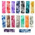 thumbnail image 3 of Diadema Sonducket Tie-dye Estampado floral Transpirable Banda para el sudor Vino Rojo, 3 of 6