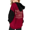 thumbnail image 5 of Tween Girls Jesus Hoodies Long Sleeve Comfy Graphic Hoodies Loose Pullover and Jogger Pants 2 Piece Fall Winter Clothes Kids New Year Sweatshirts 13-14 Years, 5 of 9