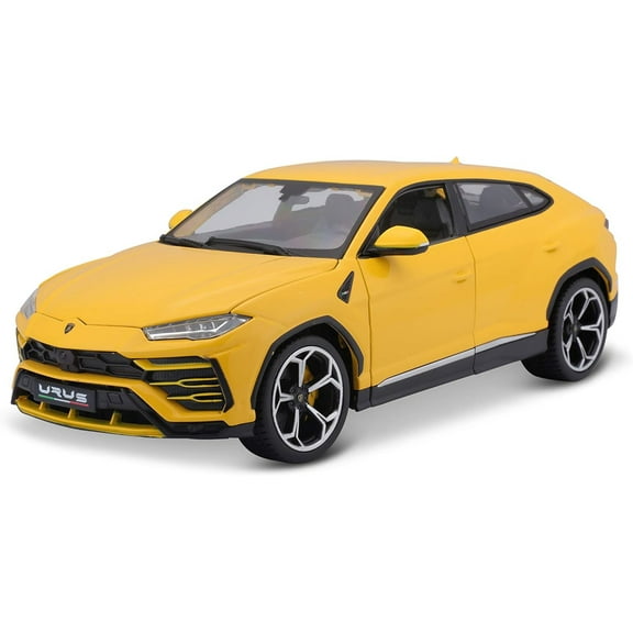 Bburago 11042y 1-18 Lamborghini Urus Diecast Model Car, Yellow