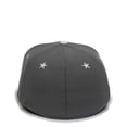 thumbnail image 2 of OC Sports ALL-STAR Flexible Fitting Cap - Graphite, 2 of 8