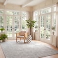 thumbnail image 3 of Safavieh Beach House Nikola Geometric Indoor/Outdoor Area Rug, Gray/Ivory, 5'1" x 7'6", 3 of 8