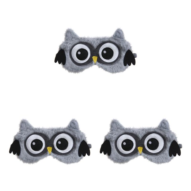 Qarigey Niños cubierta de ojo para dormir viaje con los ojos vendados dibujos animados Blinder lindo decorativo cómodo visera dormir siesta Type1 NO1