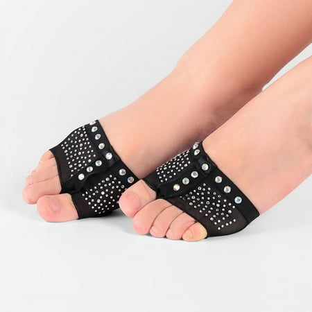 

1 Pair of Knitted Fabric Toe Cover Shoe Toe Pads Toe Covers for Protection