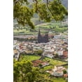 thumbnail image 2 of Bibikow, Walter 13x18 White Modern Wood Framed Museum Art Print Titled - Spain-Canary Islands-Gran Canaria Island-Arucas-high angle view of town, 2 of 4