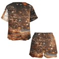 thumbnail image 3 of Christmas Snowmen Pajamas Set Womens Loungewear Sleepwear 2 Piece PJ Sets, 3 of 7