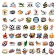 thumbnail image 2 of Soccer Themed Waterproof Vinyl Stickers for Teens and Adults Assorted Sports Decals for Laptops Water Bottles Skateboards Suitcases and Notebooks, 2 of 9