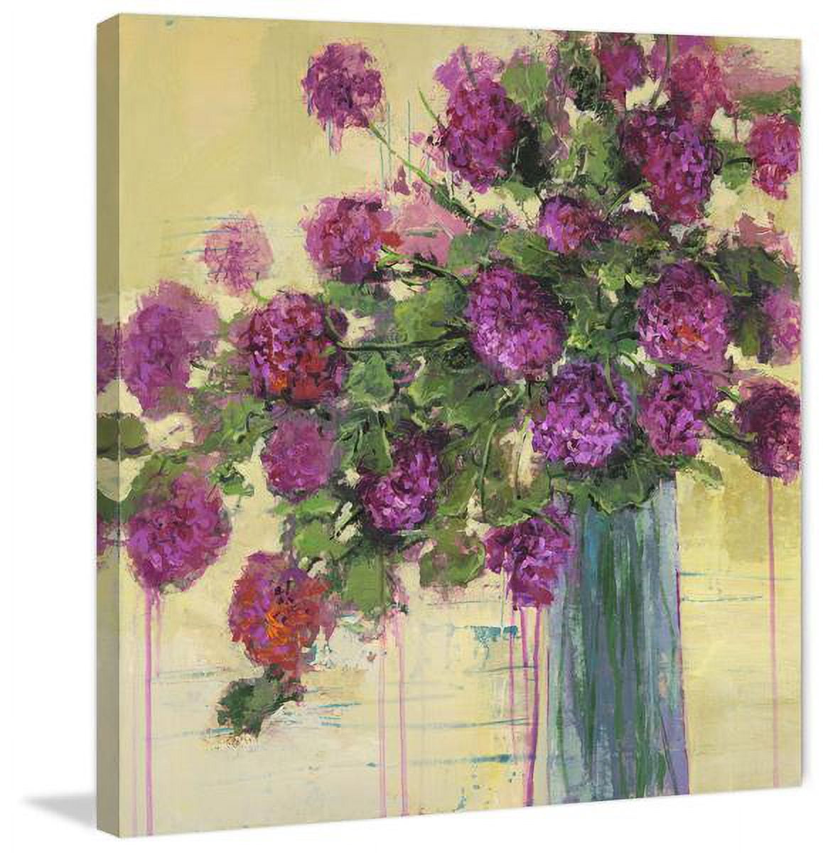 "Flower Remedy II" Painting Print on Wrapped Canvas