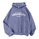 thumbnail image 2 of Sudaderas Divertidas Gibobby para Adolescentes con Capucha Informales de Manga Larga Otoño Vino L, 2 of 5