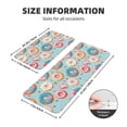 thumbnail image 2 of Sikiie Colorful Donut Kitchen Mat 2 PCS Cushioned Kitchen Rug, Waterproof Non-Slip Kitchen Mats for Kitchen, Floor Home, Sink, Laundry, 2 of 6