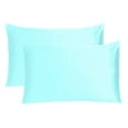thumbnail image 1 of Oussum Satin Pillowcases 2-Pack for Hair Skin Standard King Queen Bed Pillow Cases Bedroom Online, 1 of 6