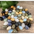 thumbnail image 2 of MATROOY 10pcs Top! Wholesale Natural Mixed Mini Eggs Quartz Crystal Samples Decor Reiki, 2 of 9