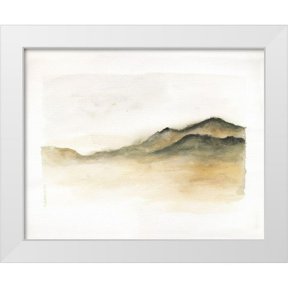 Shamp, Cindy 14x12 White Modern Wood Framed Museum Art Print Titled - Mod Landscape