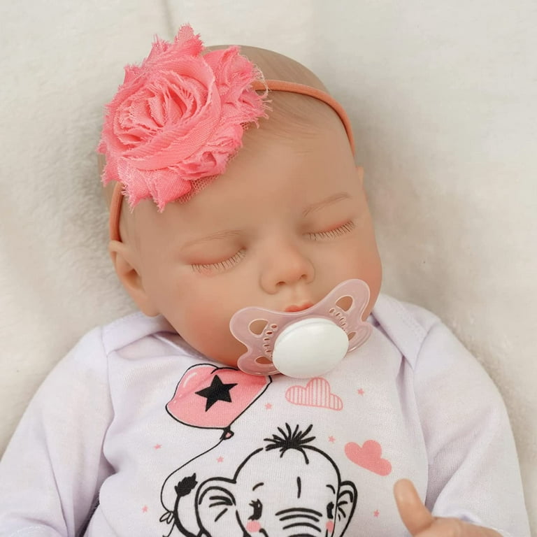JIZHI® 17 Inch Lifelike Reborn Baby Soft Skin Realistic Newborn