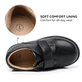 thumbnail image 4 of Blikcon Toddler Boys Dress Shoes Hook and Loop School Uniform Shoes, 4 of 8
