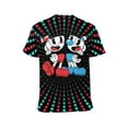 thumbnail image 6 of Cuphead T-Shirts for Men Women, Anime Short Shirts, Unisex Short Sleeve Tops, Crew Neck Tee Shirts, S-4XL, 6 of 8