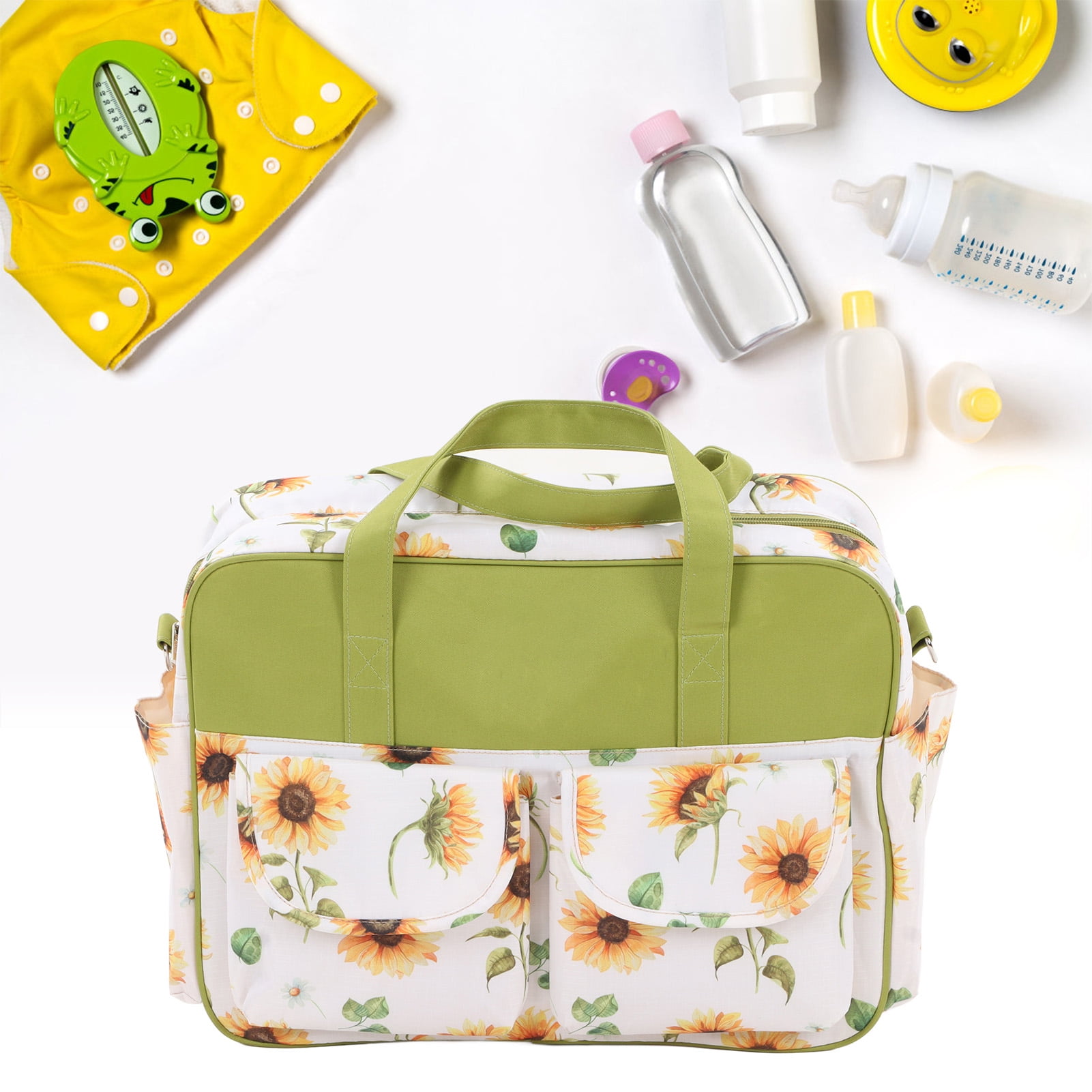 Diaper Bag, Multifunction Travel Baby Changing Bag for Dad Mom Diaper Bag Backpack Baby Diaper Bag with Many Pockets Maternity Baby Bag for Boys and