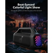 Soundcore Boom 2 Plus By Anker, Outdoor Speaker, 140W, 2+2 Channel, BassUp 2.0, 20H Playtime, Black