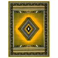 thumbnail image 4 of HR HANDCRAFT RUGS HR Southwestern Rug Southwestern Native American Inspired Area Rugs Yellow - 7'8" X 10', 4 of 5