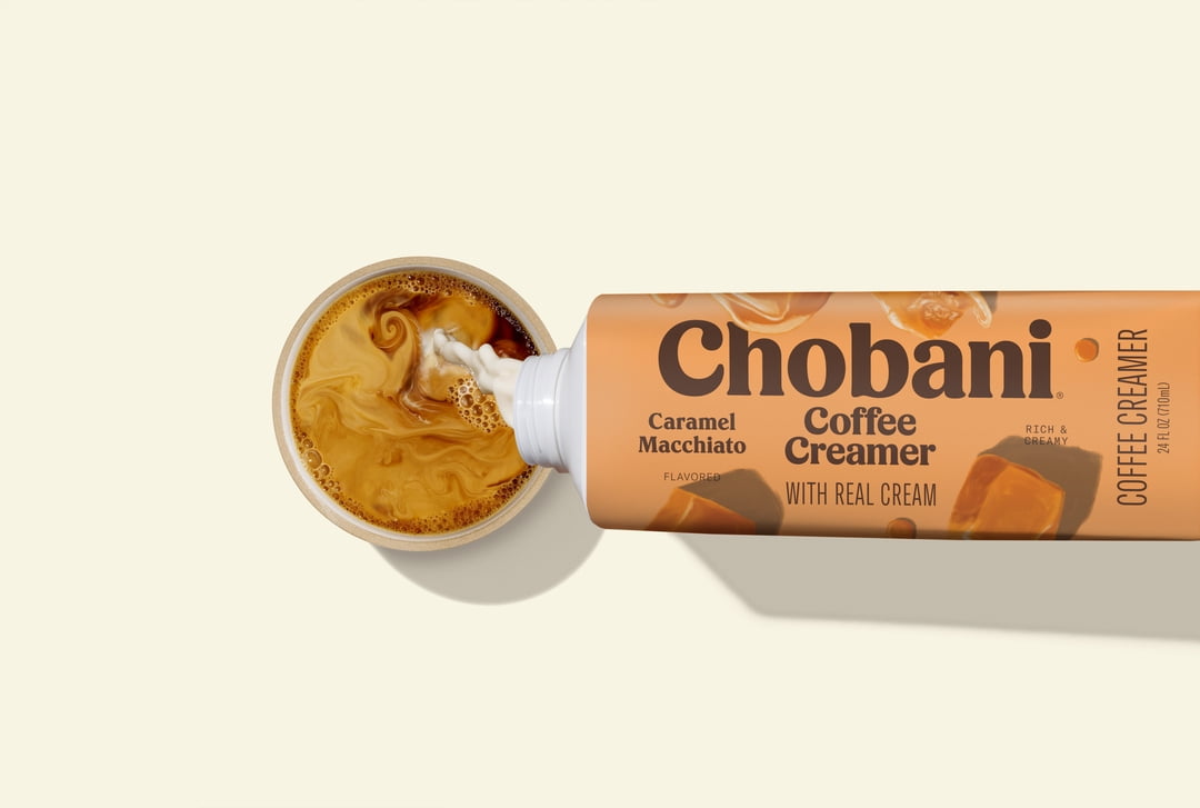 Chobani Coffee Creamer Caramel Macchiato 32 fl oz Carton