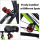 thumbnail image 5 of Paquete de 2 luces traseras para bicicleta - Luz trasera LED brillante para bicicleta para Cyclin, 5 of 5