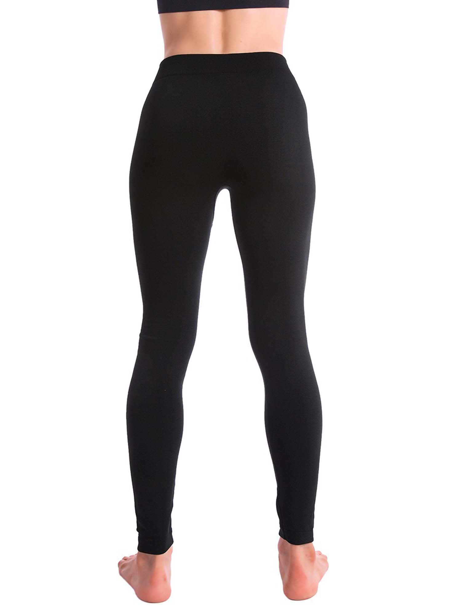 Kuda Moda Women's Winter Fleece Lined Thermal Leggings photo 4