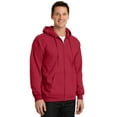 thumbnail image 4 of Port & Company ® - Essential Fleece Full-Zip Hooded Sweatshirt. PC90ZH, 4 of 6