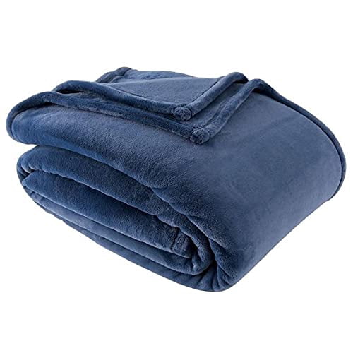 Berkshire Life LuxeLoft Blanket (Queen, Navy Blue)
