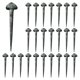 thumbnail image 1 of 50Pcs Professional Horseshoe Tools Replaceable Horse Equipment Iron Hoof Nails Horse Accessory, 1 of 4