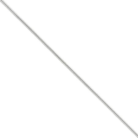 925 Sterling Silver 1.75mm Wide Snake Chain Necklace