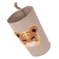 thumbnail image 3 of Cotton Laundry Hamper With Animal Look, Toy Storage Basket, Blanket Box For Kids, Foldable, Organic Cotton Material, 3 of 8