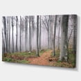thumbnail image 2 of Thick Woods in Morning Forest - Modern Forest Canvas Art, 2 of 4