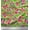 Pear Green, variant on Soimoi Black Cotton Duck Fabric Insect Watercolor Print Fabric by The Yard 42 Inch Wide
