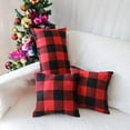 thumbnail image 6 of Guanhe 2Pcs Throw Pillow Covers Summer 2PCS Linen Cloth Pillow Cases Polyester Sofa Cushion Case Home Decor Pillow, 6 of 8