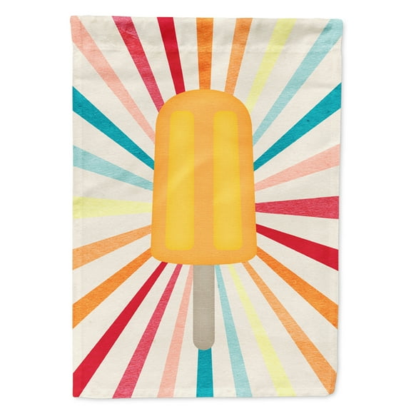 Carolines Treasures SB3104GF Orange Popsicle Flag Garden Size  Small multicolor