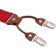 thumbnail image 3 of Timiot Men’s Y-Back 4 Metal Clip Elastic Wide Suspenders Perfect For Both Casual&Formal, 3 of 4